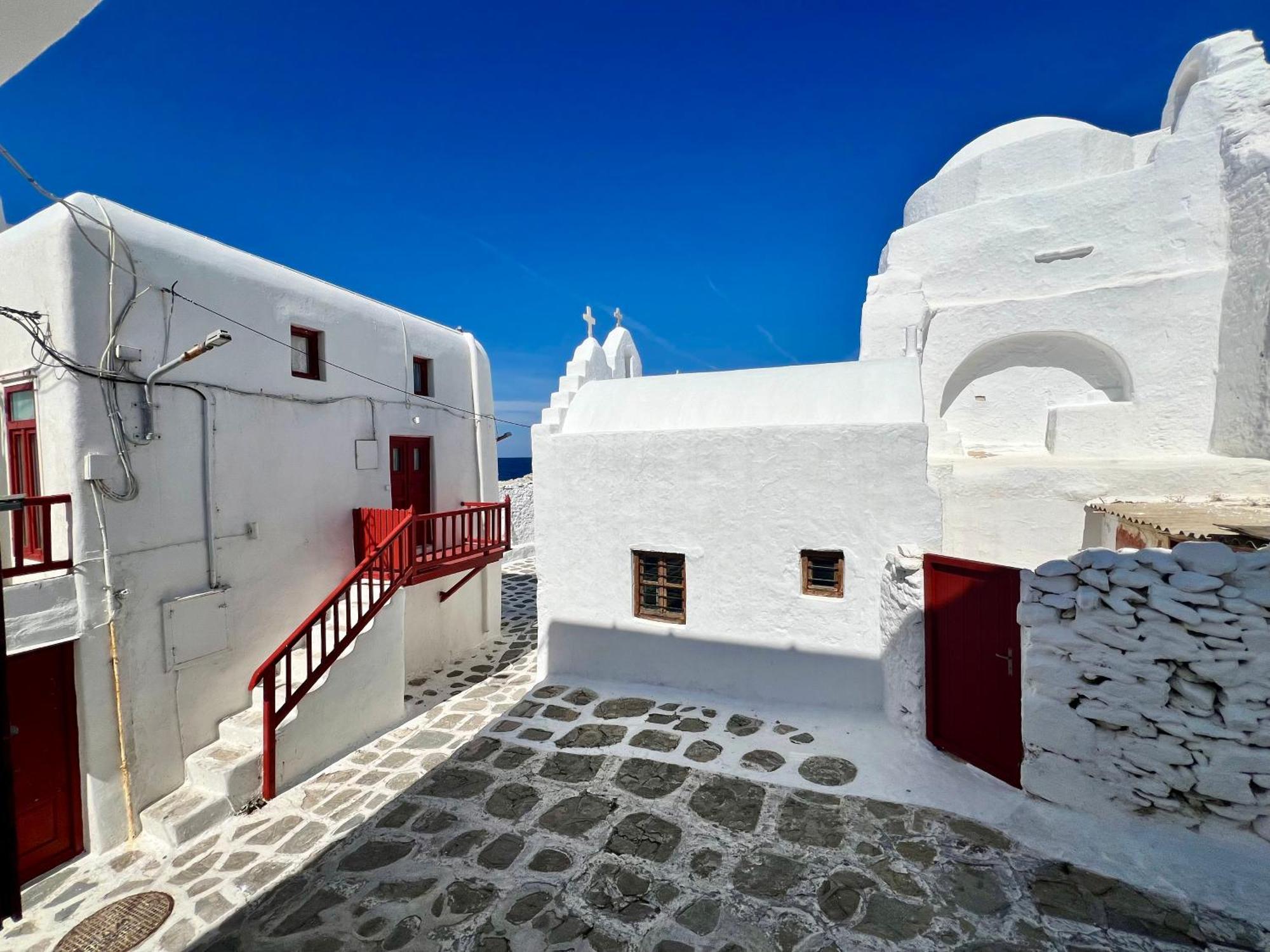 Myconian Little Venice Elite Suites With Sea View Mykonos Town Buitenkant foto